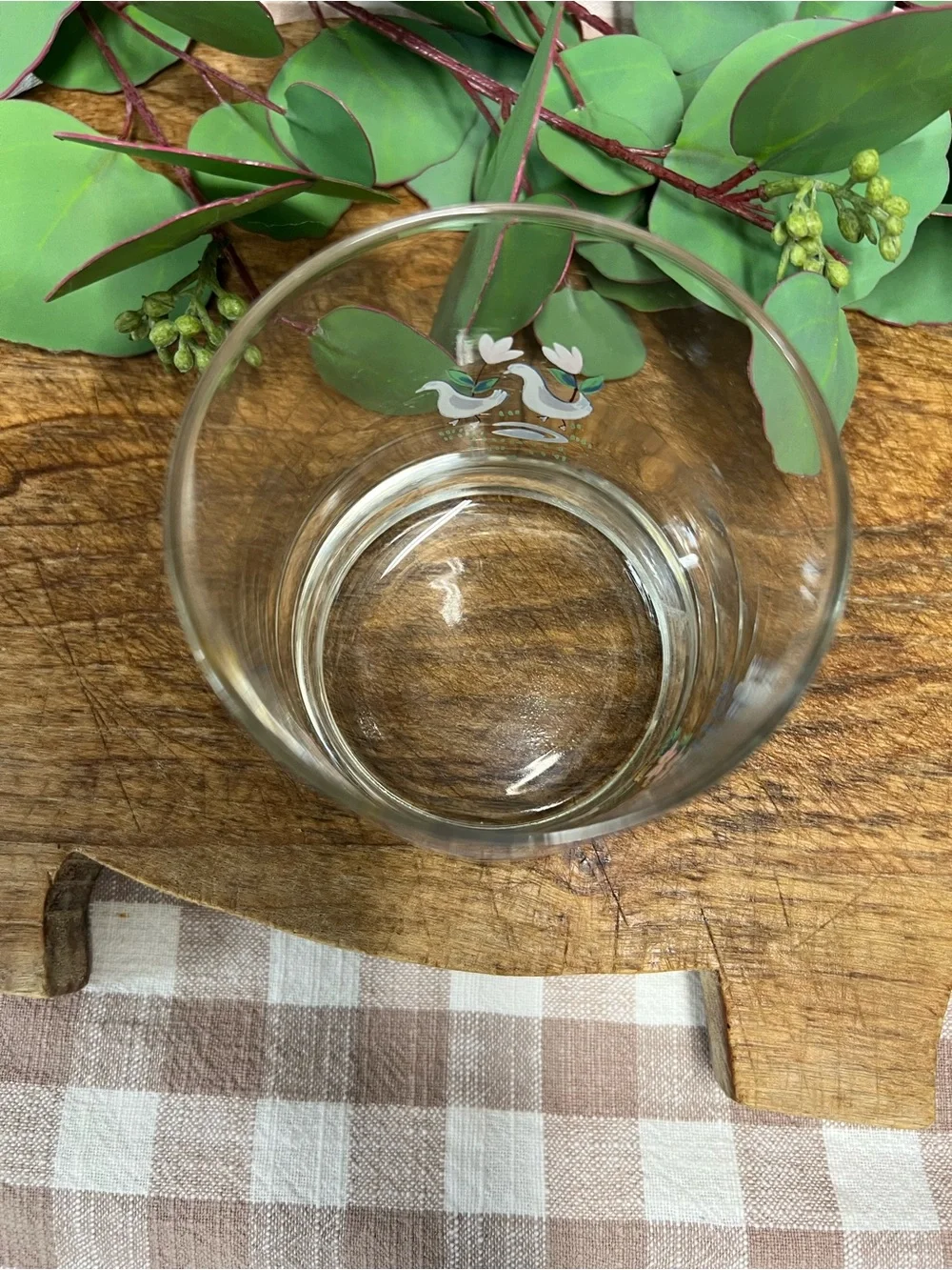 International heartland glass tumbler replacement granny cottage core